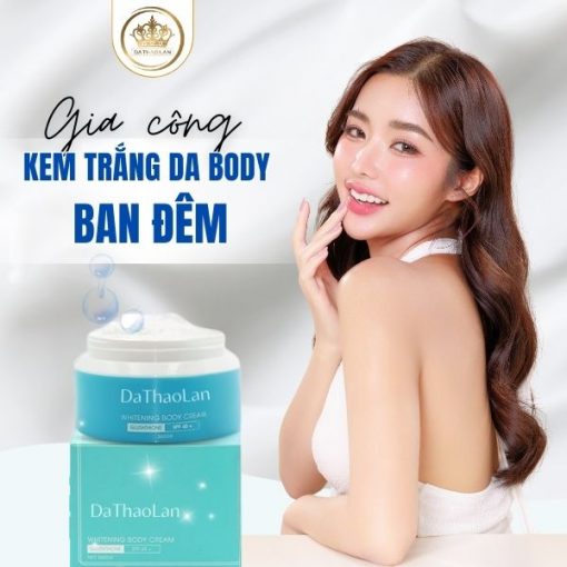 Gia công kem dưỡng body ban đêm