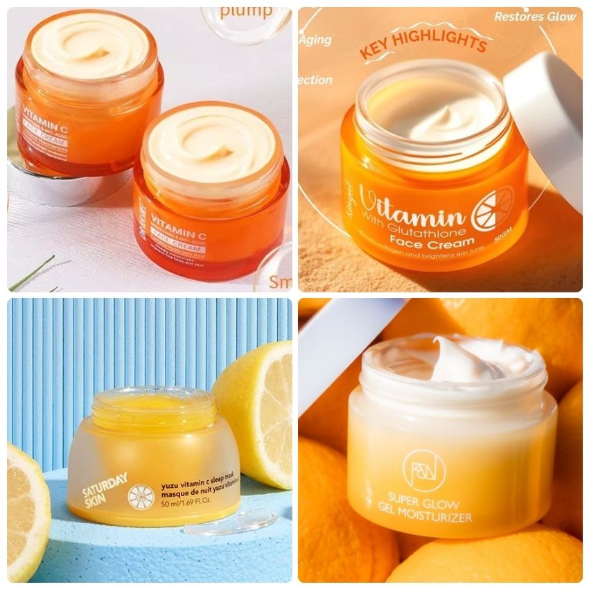 Gia công kem ủ trắng Vitamin C