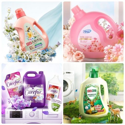 Gia công nước giặt quần áo theo yêu cầu