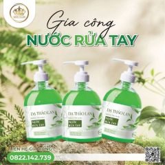 Gia công nước rửa tay khô, Gia công mỹ phẩm, hóa mỹ phẩm uy tín