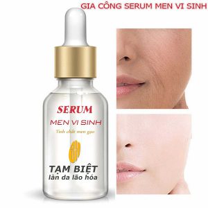 Gia công serum men vi sinh, Bí mật để gia công mỹ phẩm, serum men vi sinh