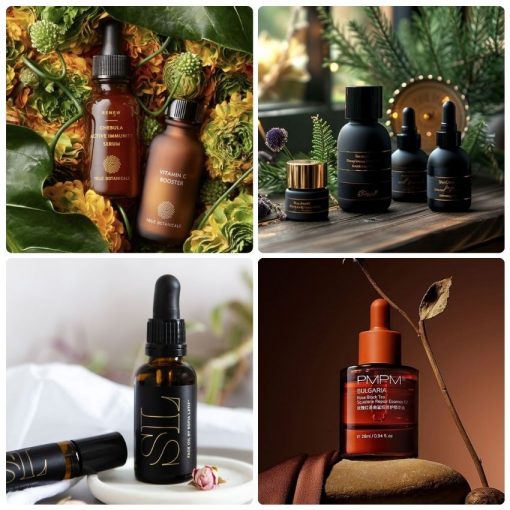 Gia công serum mụn thảo dược