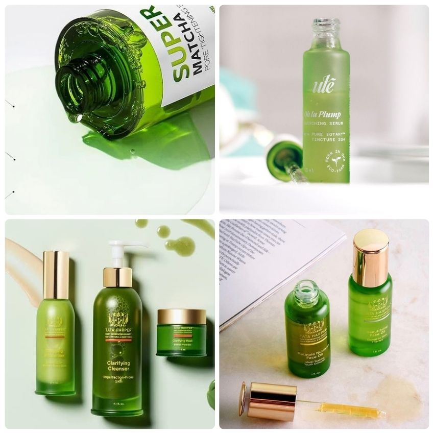 Gia công serum rau má công thức riêng