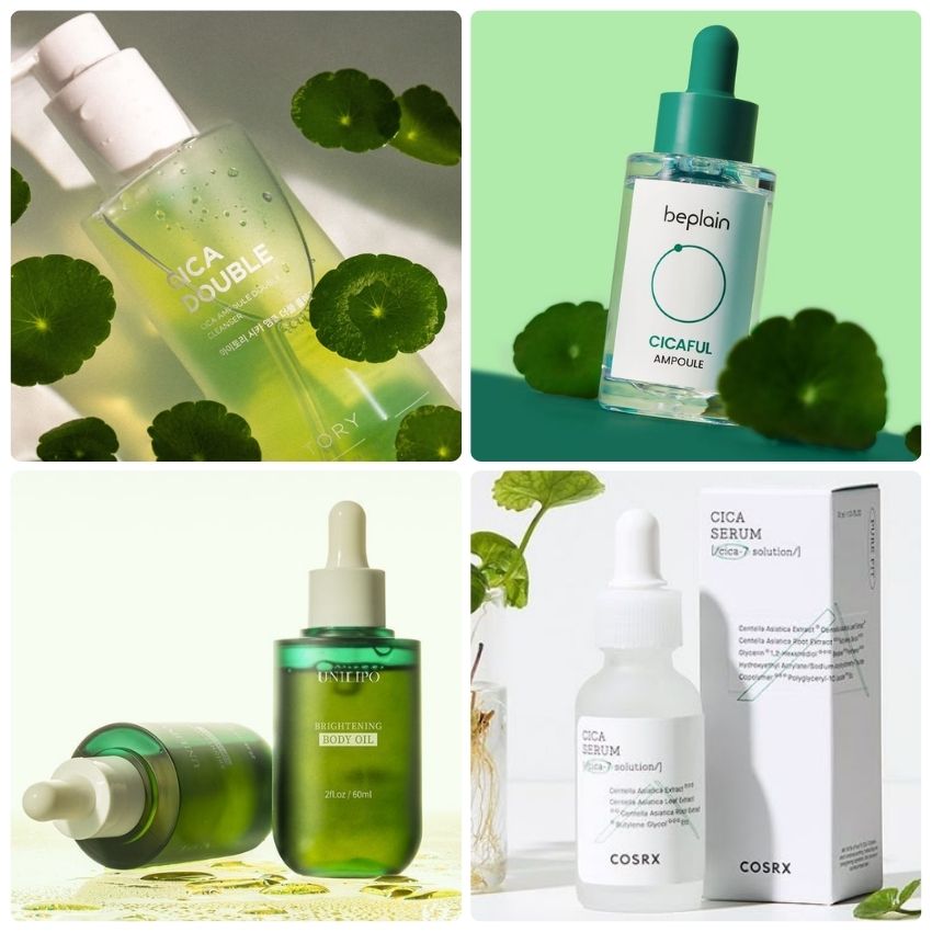 Gia công serum rau má độc quyền