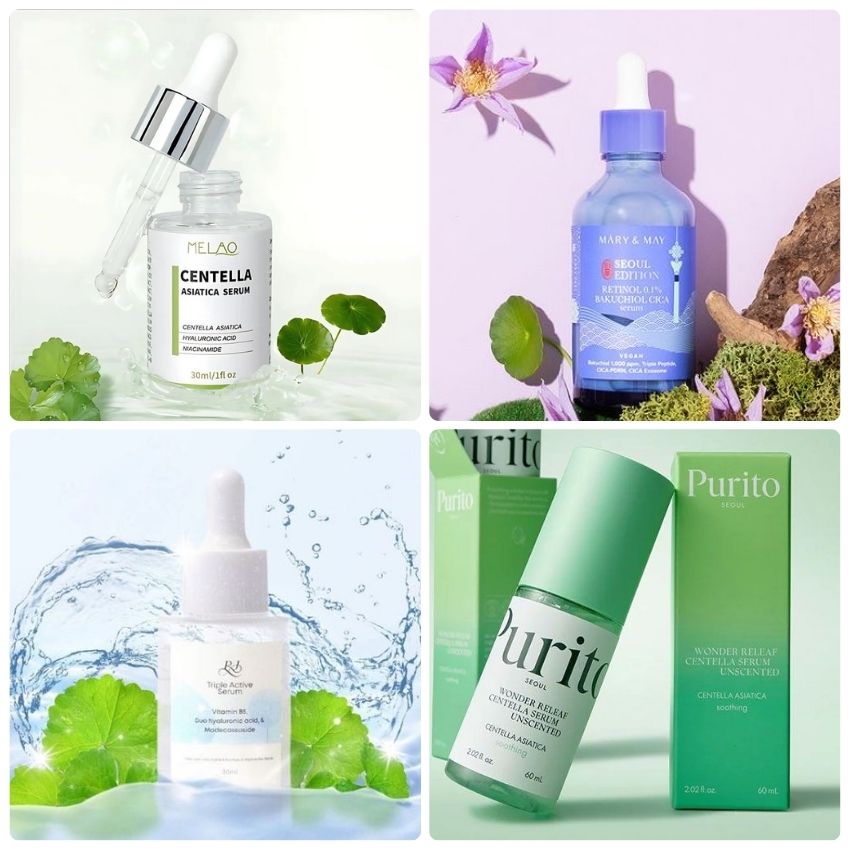 Gia công serum rau má