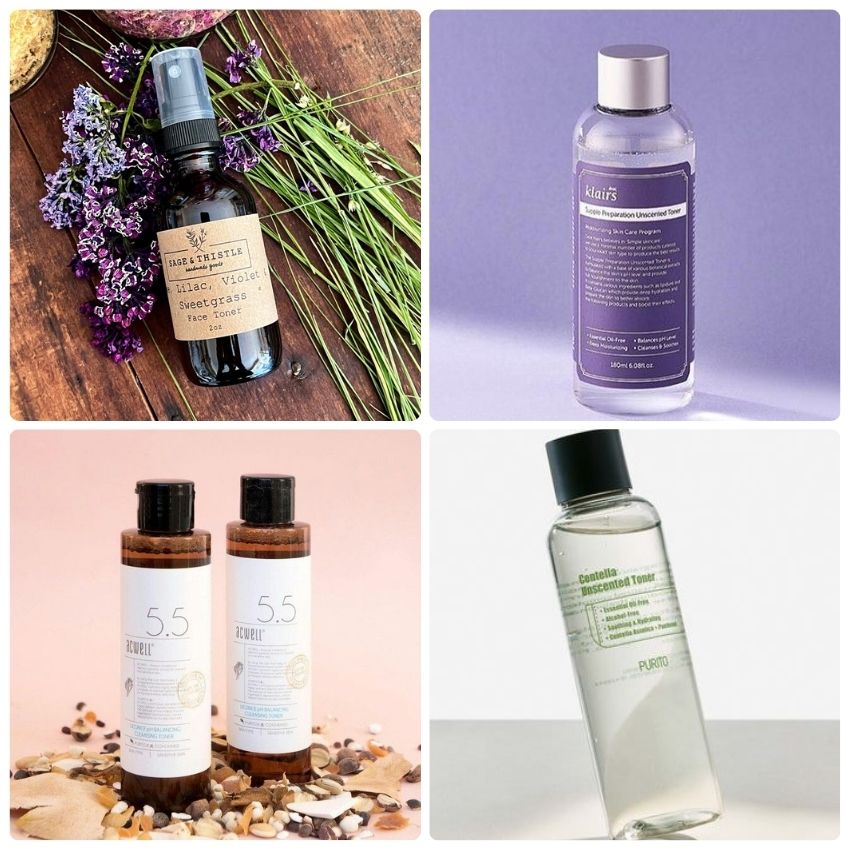 Gia công toner hoa đậu biếc