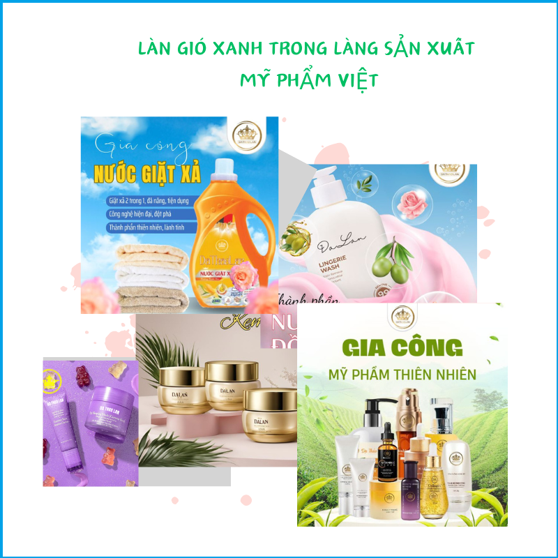 Gia công mỹ phẩm trắng da