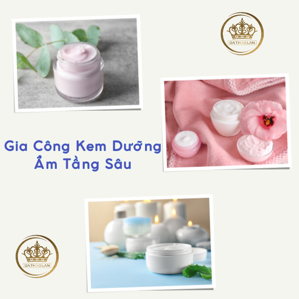 Gia Công Kem Dưỡng Ẩm trắng da