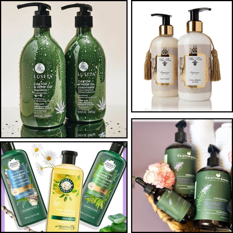 Gia công dầu gội cao thiên nhiên