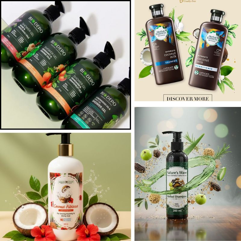 Gia công dầu gội thảo dược thiên nhiên