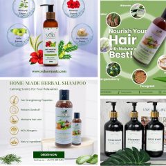 Nhà máy gia công dầu gội thảo mộc