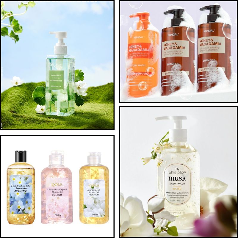 Gia Công Sữa Tắm Hương Nước Hoa