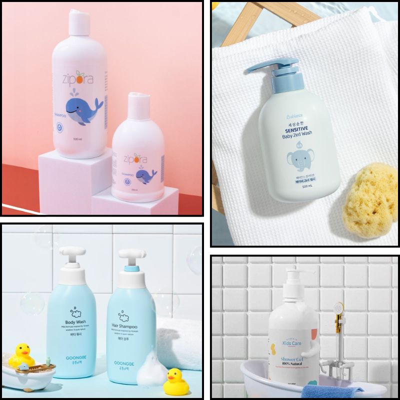 Gia công sữa tắm gội trẻ em độc quyền theo yêu cầu